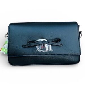 Badgley Mischka NWT Black Designer Crossbody Bag